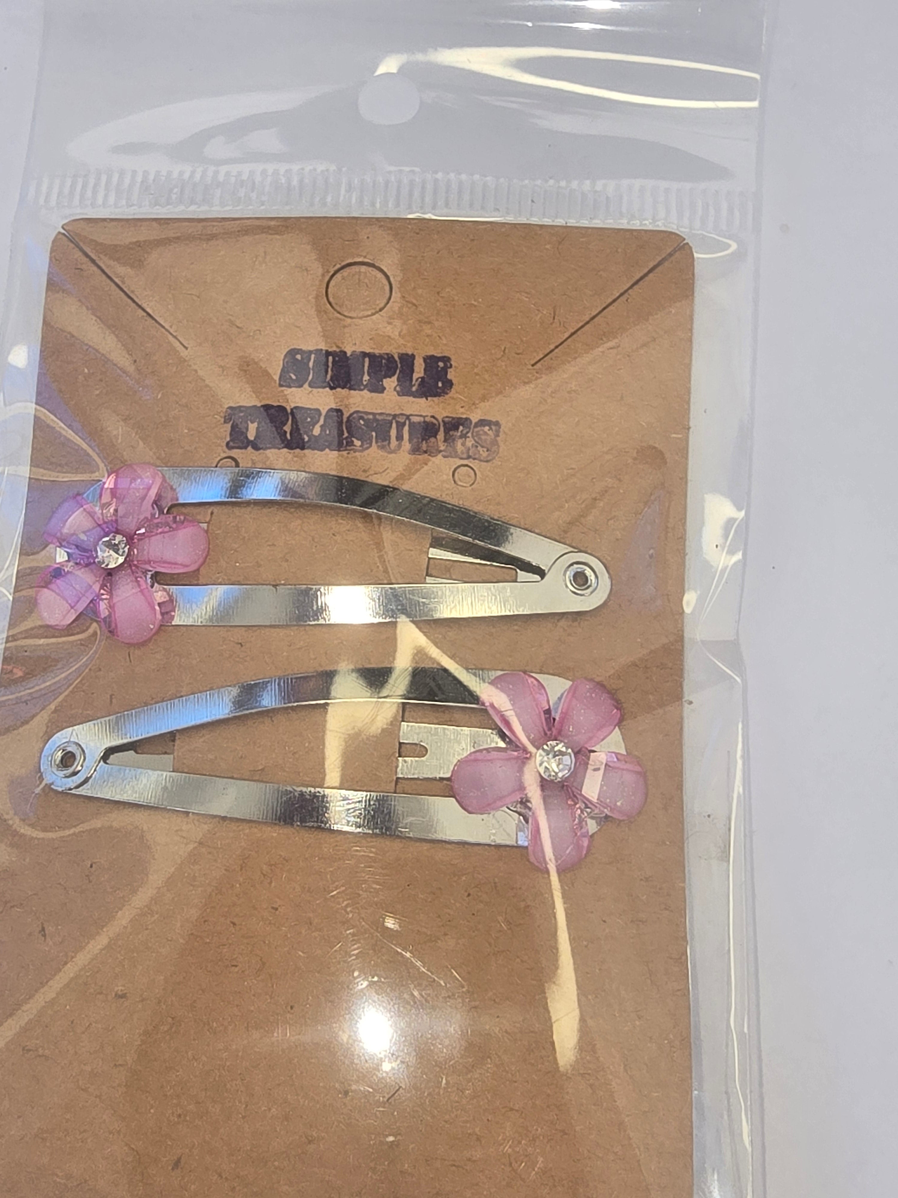 Kids Flower Hair Clips