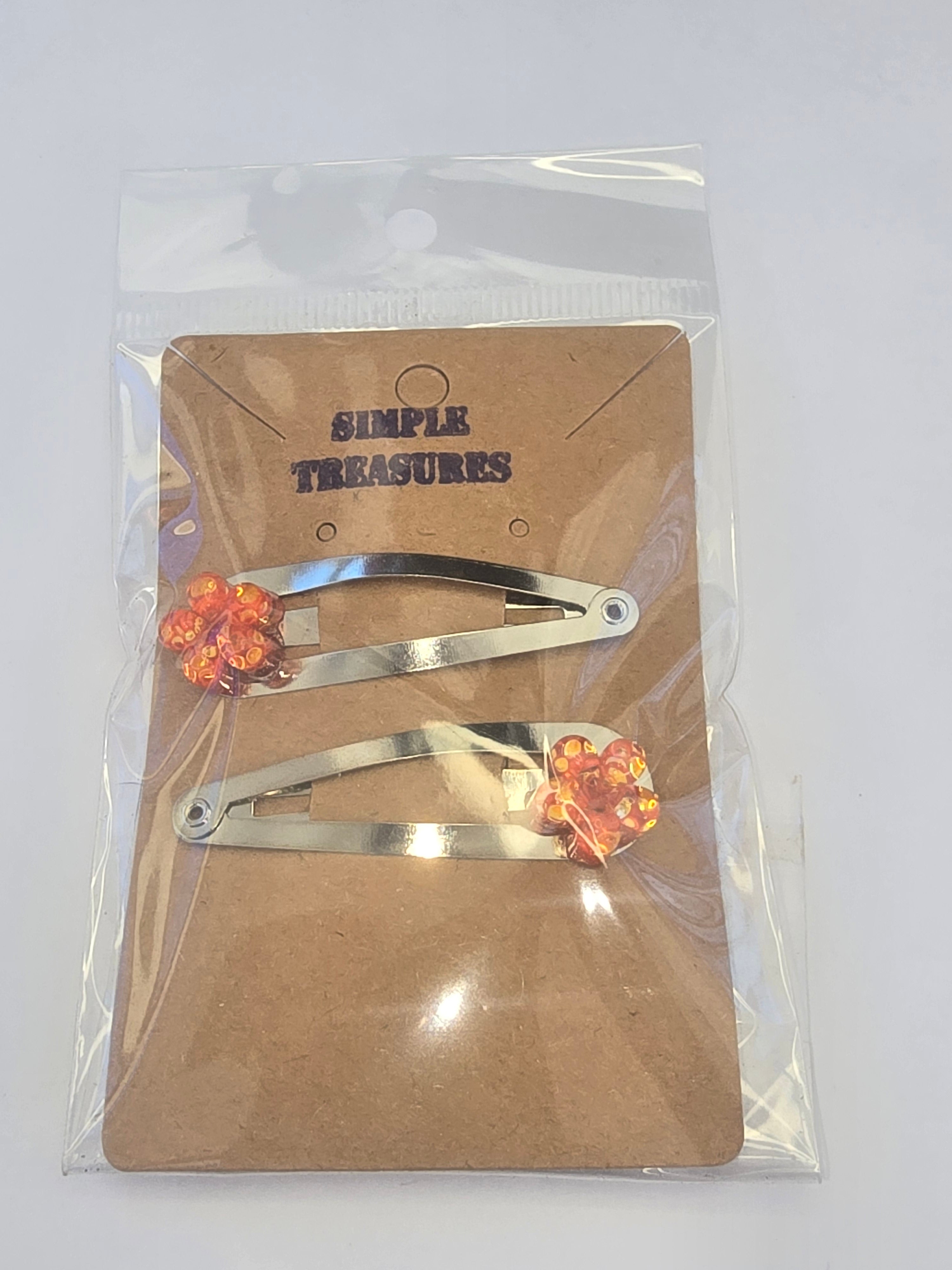 Kids Flower Hair Clips