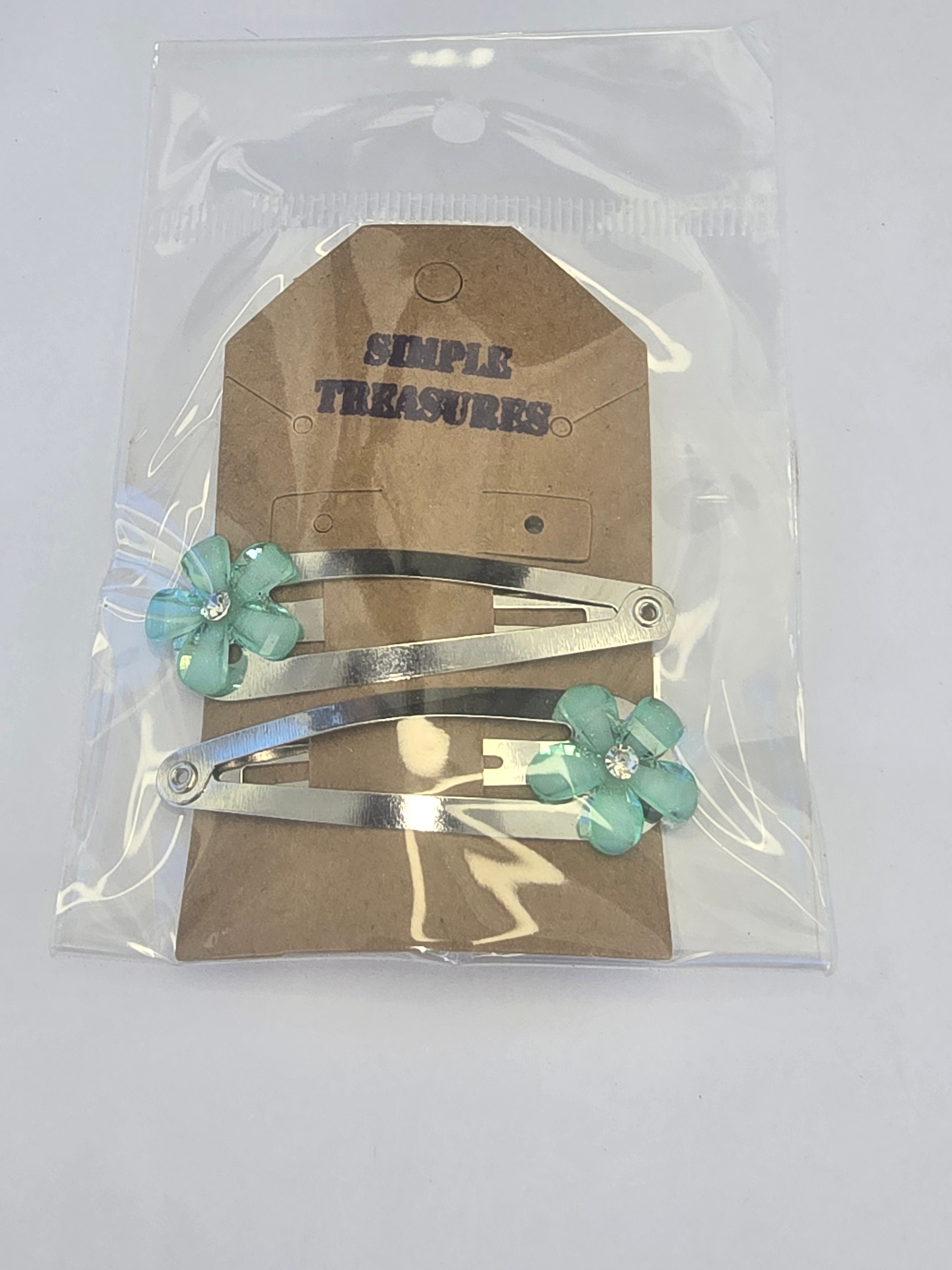 Kids Flower Hair Clips