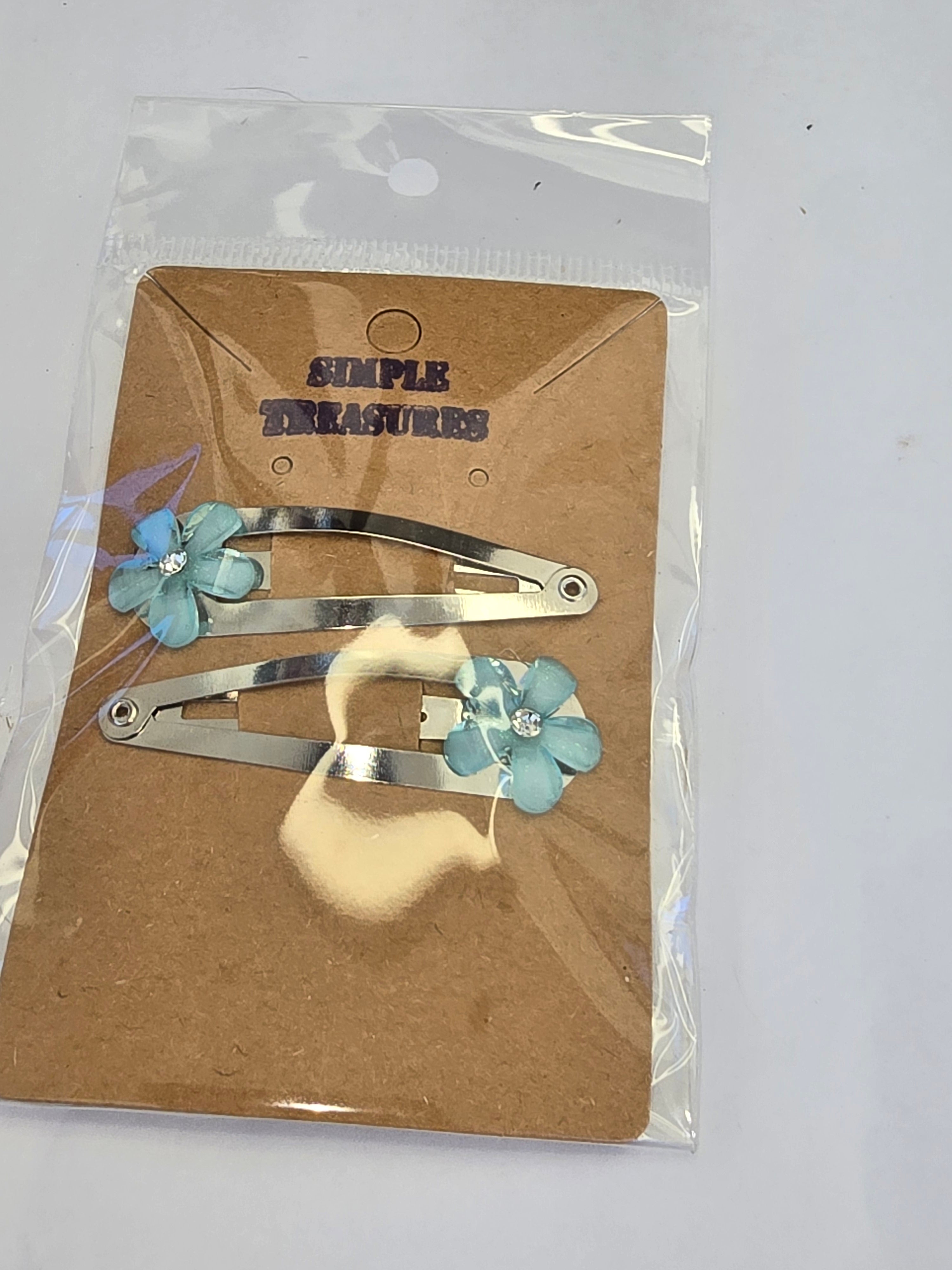 Kids Flower Hair Clips