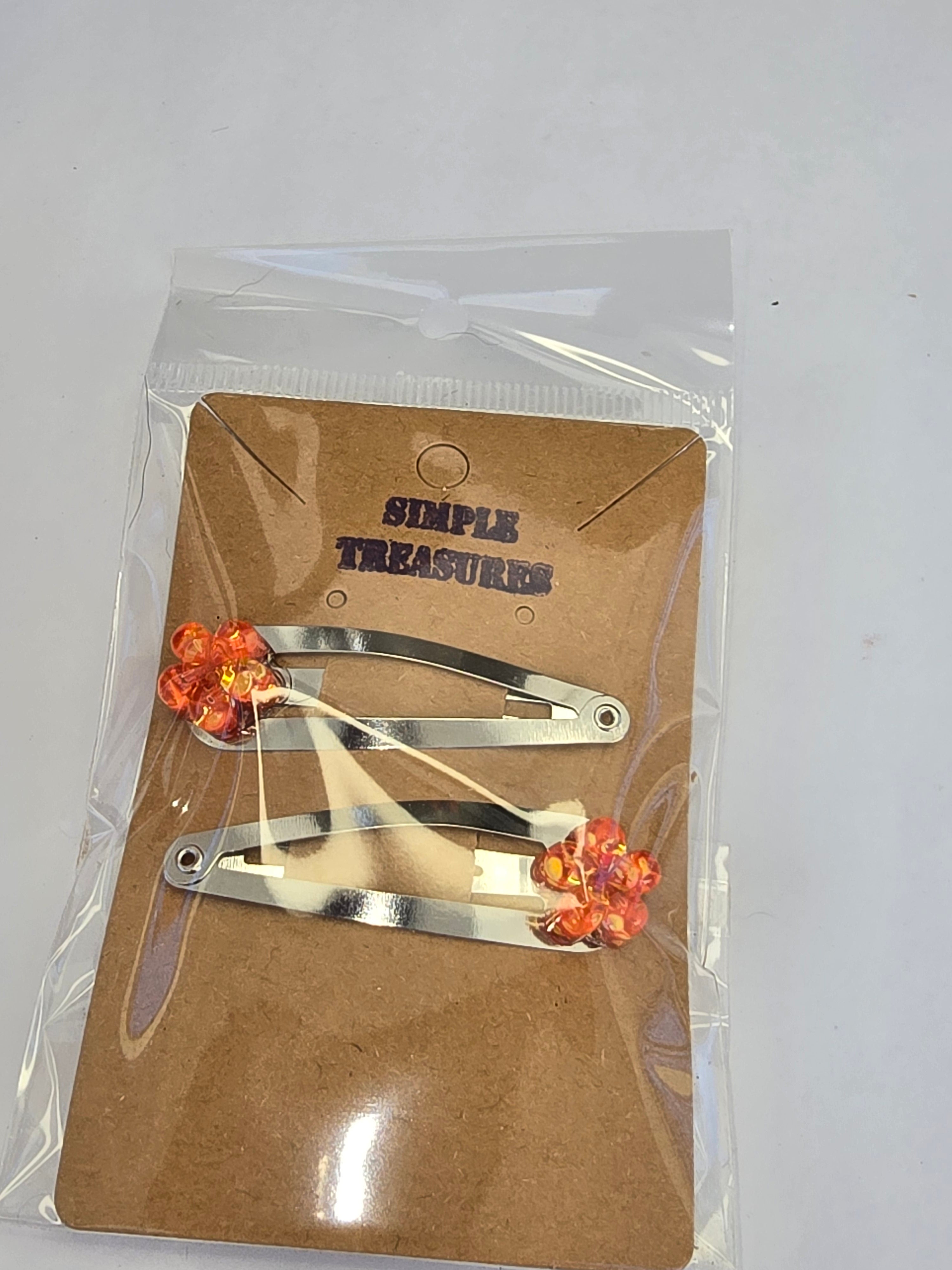 Kids Flower Hair Clips